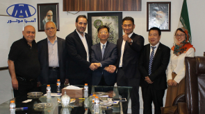 عقد قرارداد همکاری گروه خودروسازی آسیا موتور با گروه خودروسازی GINGGUANG چین